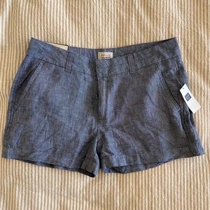 GAP linen/cotton shorts size 2